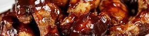 Chicken Wings in BBQ Sauce