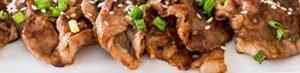 Mushroom Char Siu Pork