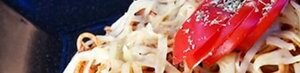 Soft Noodles with Onion & Bean Sprouts with Curry